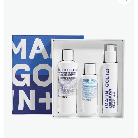 Malin and Goetz Saving Face Skincare Best Sellers 3 pc set - Picture 1 of 5